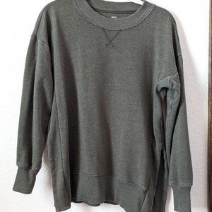 Aerie Oversized Split Hem Pullover